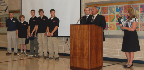 Rocket Team honored