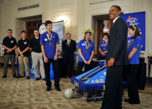 Rocket Team at the White House