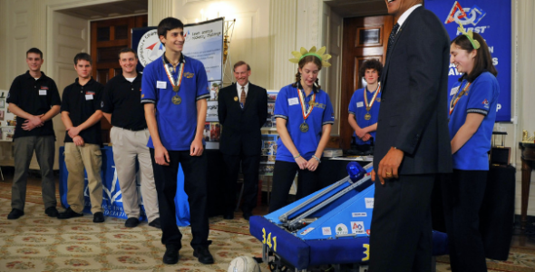 Rocket Team at the White House