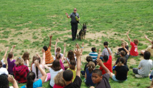 Officer Hockley and Leo