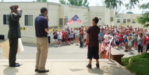 Saying the pledge