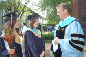 High School principal, Mr. Philip Gale, welcomed the students and their families