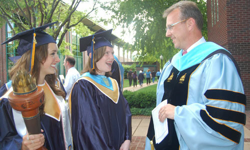 High School principal, Mr. Philip Gale, welcomed the students and their families