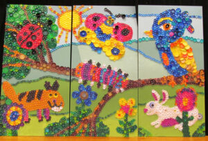 Martic Elementary Bottlecap Mural