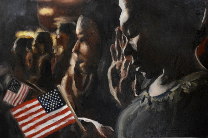 Patriotic painting earns PM student $10,000