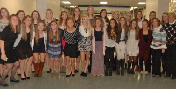 The state championship Comets field hockey team!