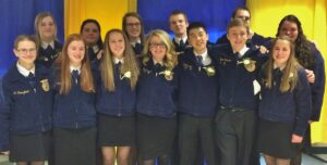 2015-2016 Manor FFA officers
