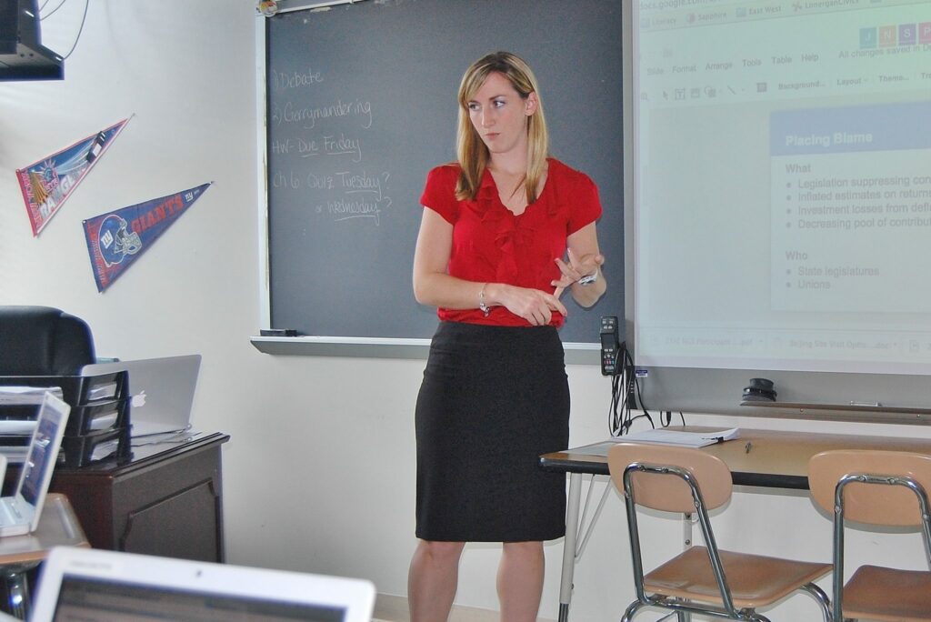 PMHS social studies teacher Cindy Lonergan