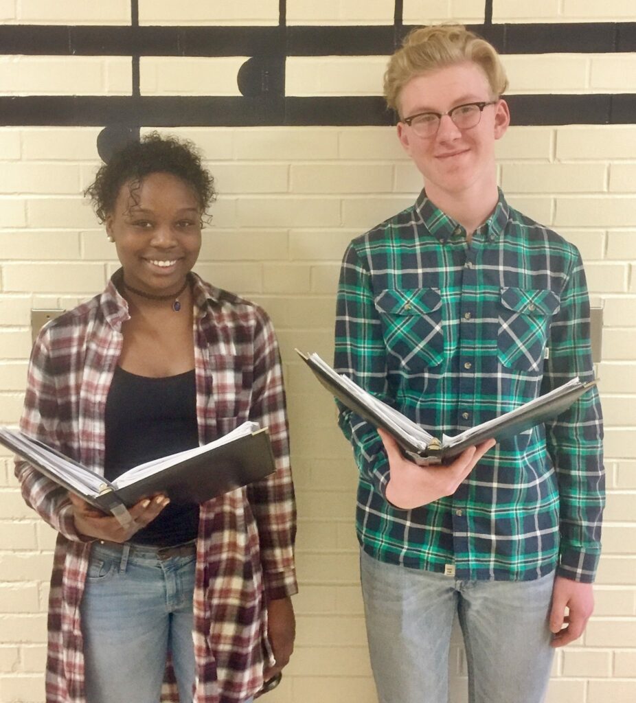 Sarah Stackhouse and Garrison Webster.