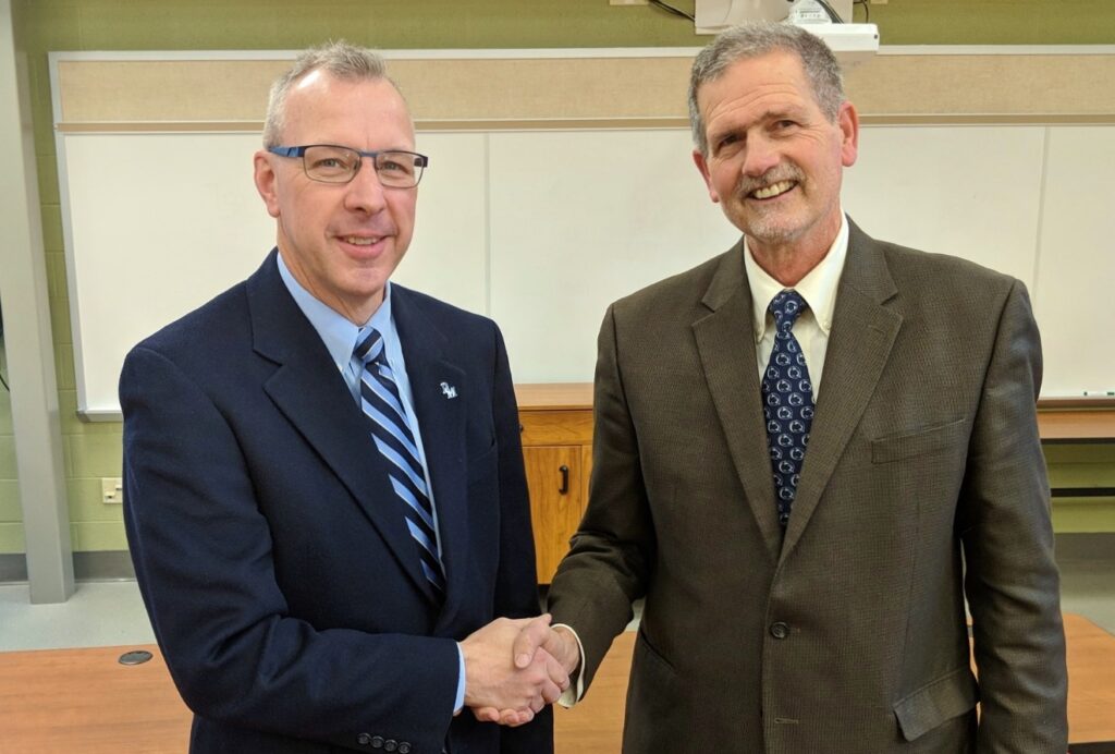 Mike Leichliter and Chris Straub