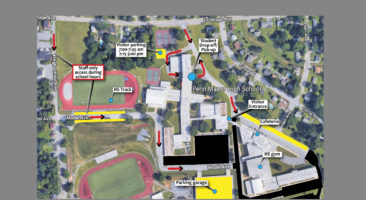 HS campus map