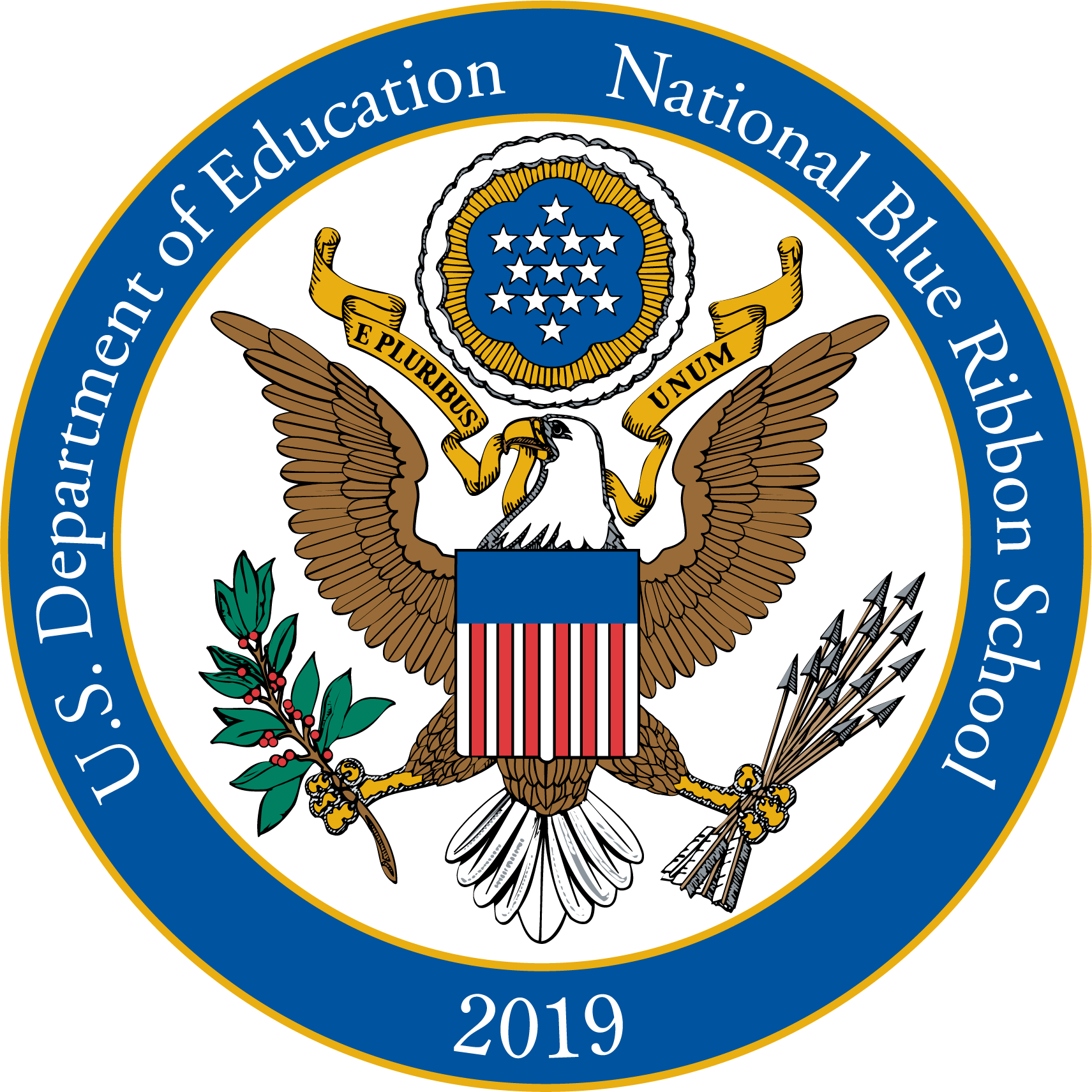 USDOE Blue Ribbon Award Seal