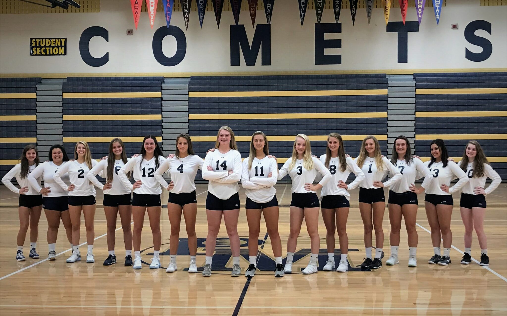 PM girls’ volleyball team earns fourth straight Team Academic Award