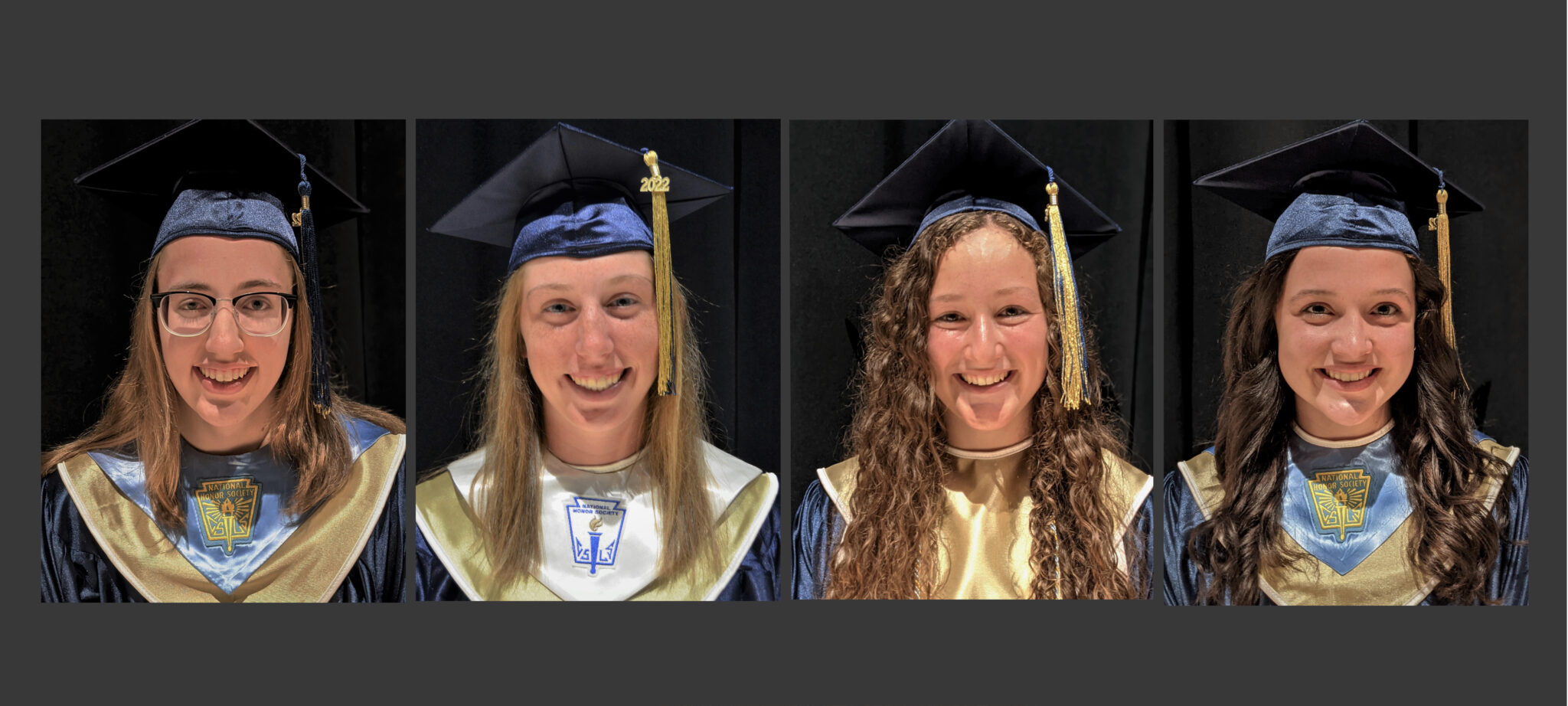 Photo of the four commencement speakers.