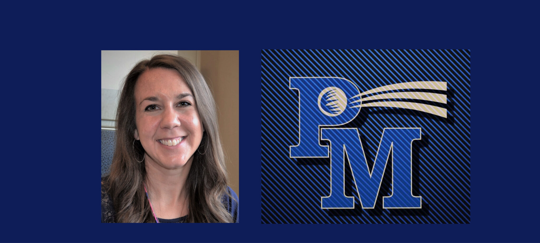 Dr. Melissa Mealy and Penn Manor logo