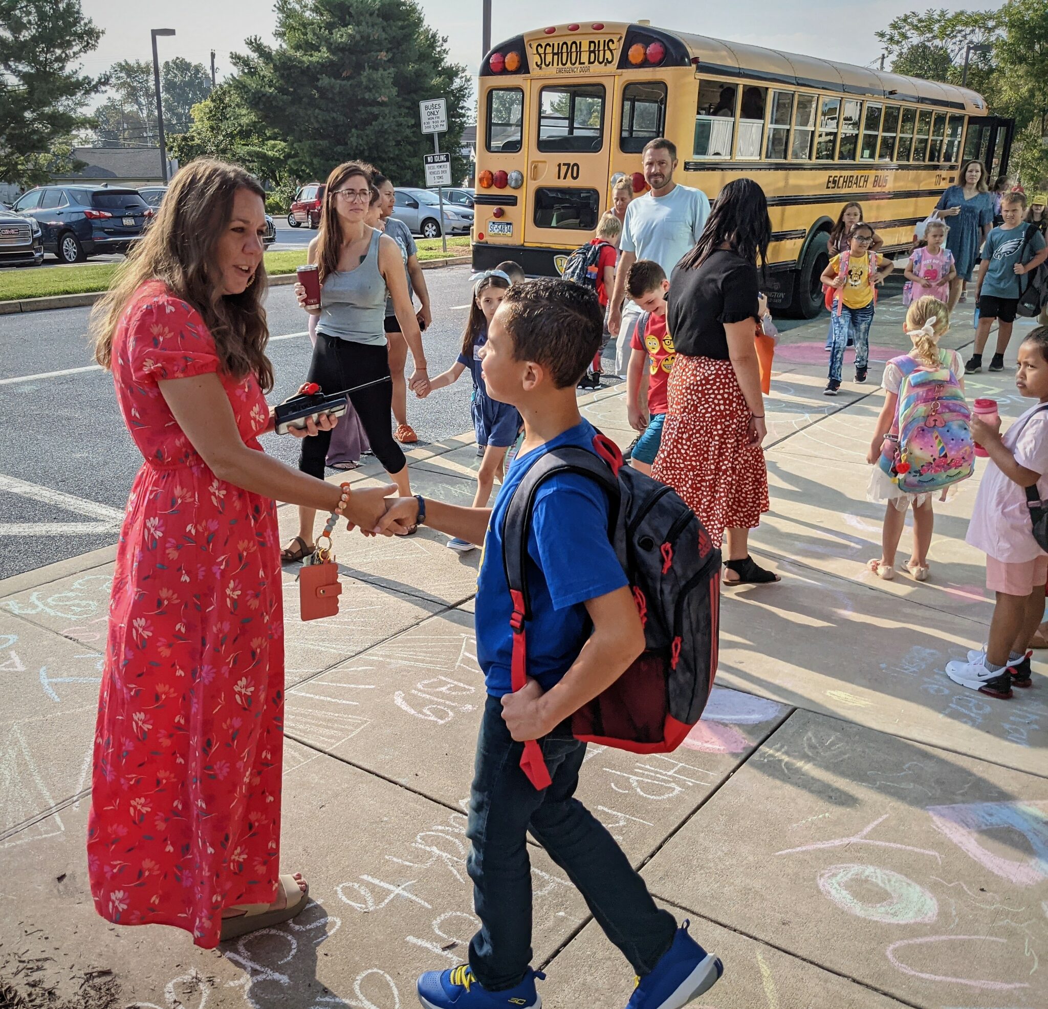 Photo of students at Eshleman Elementary School