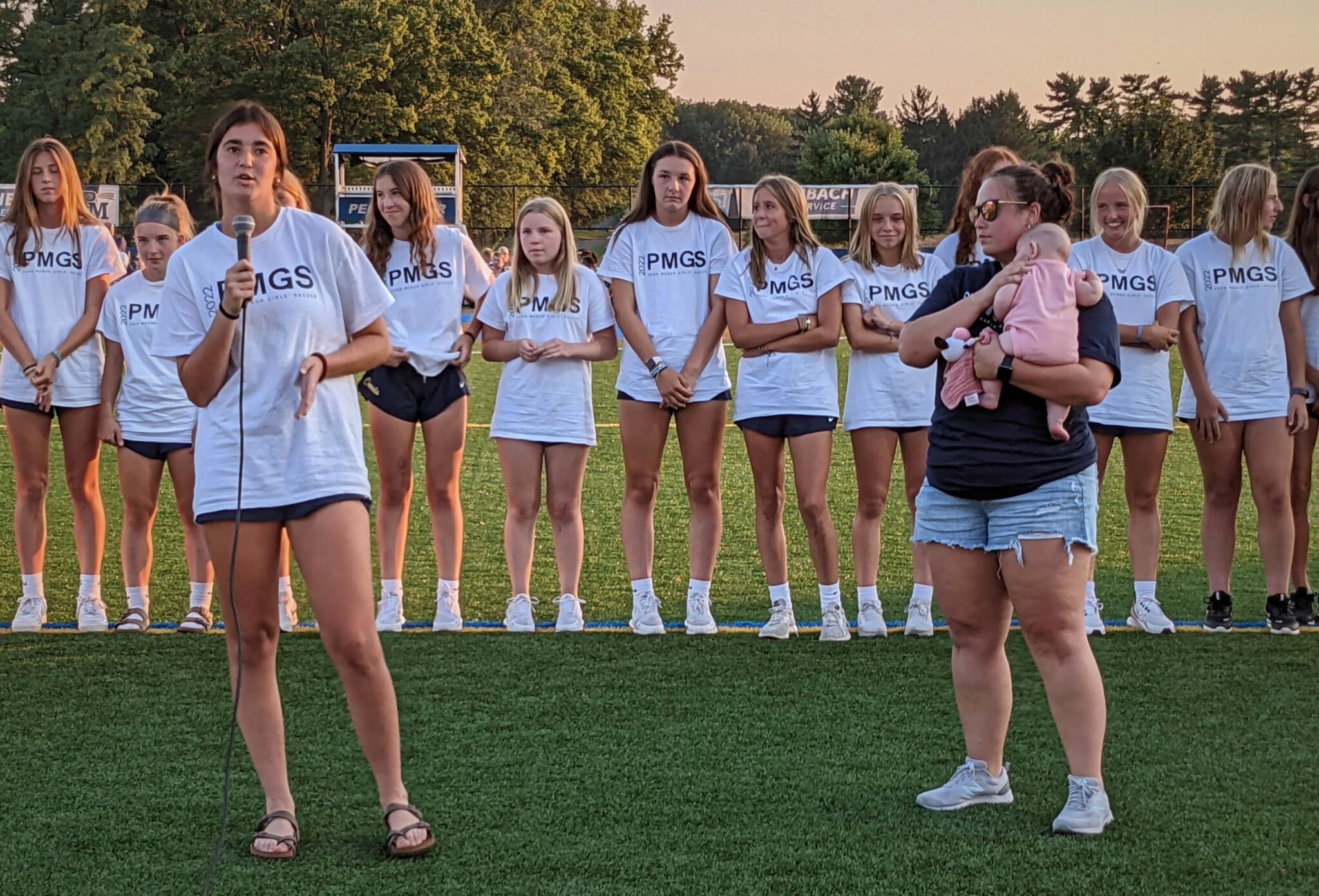 Photo of girls' soccer team