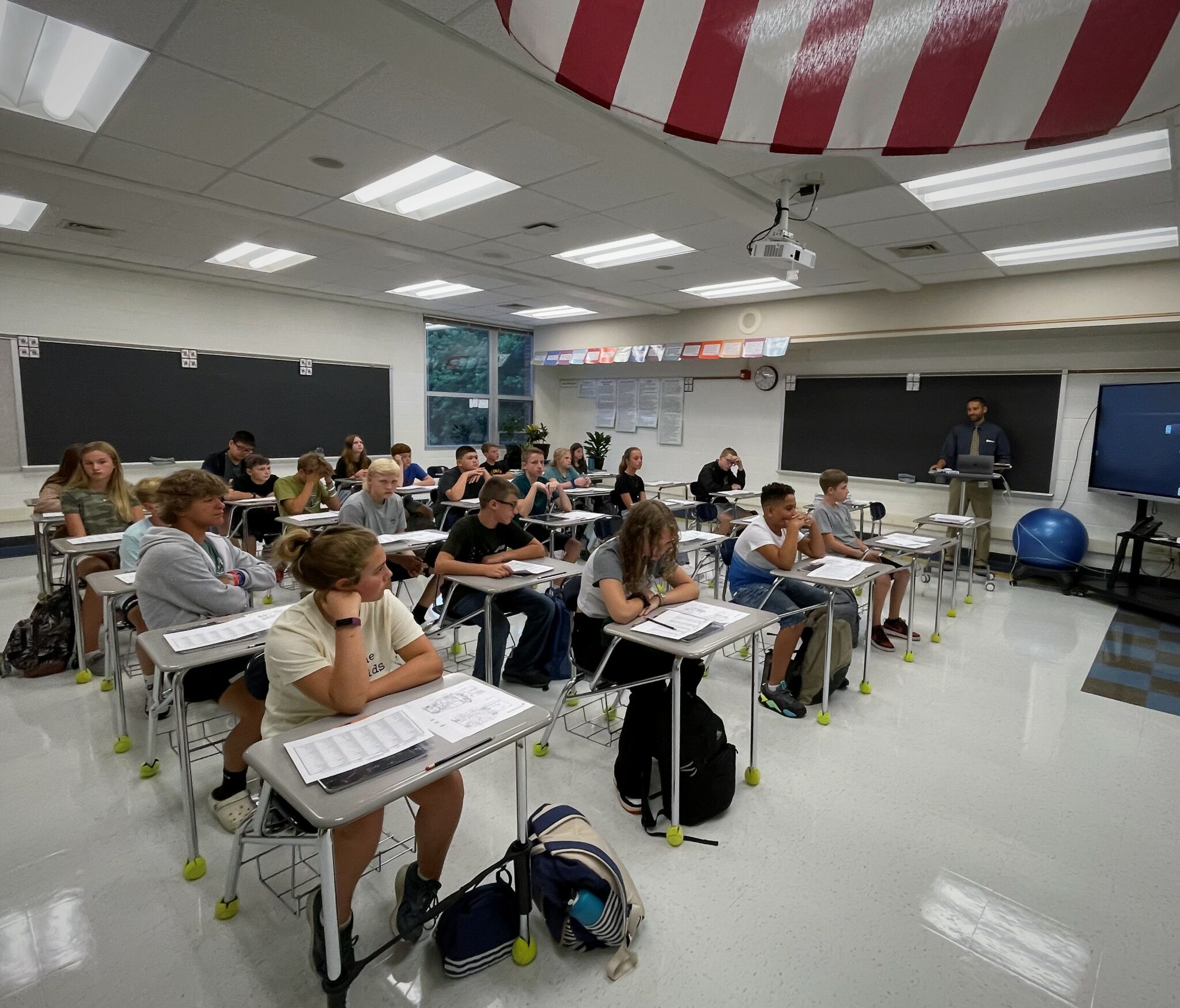 Photo of students at Marticville Middle School