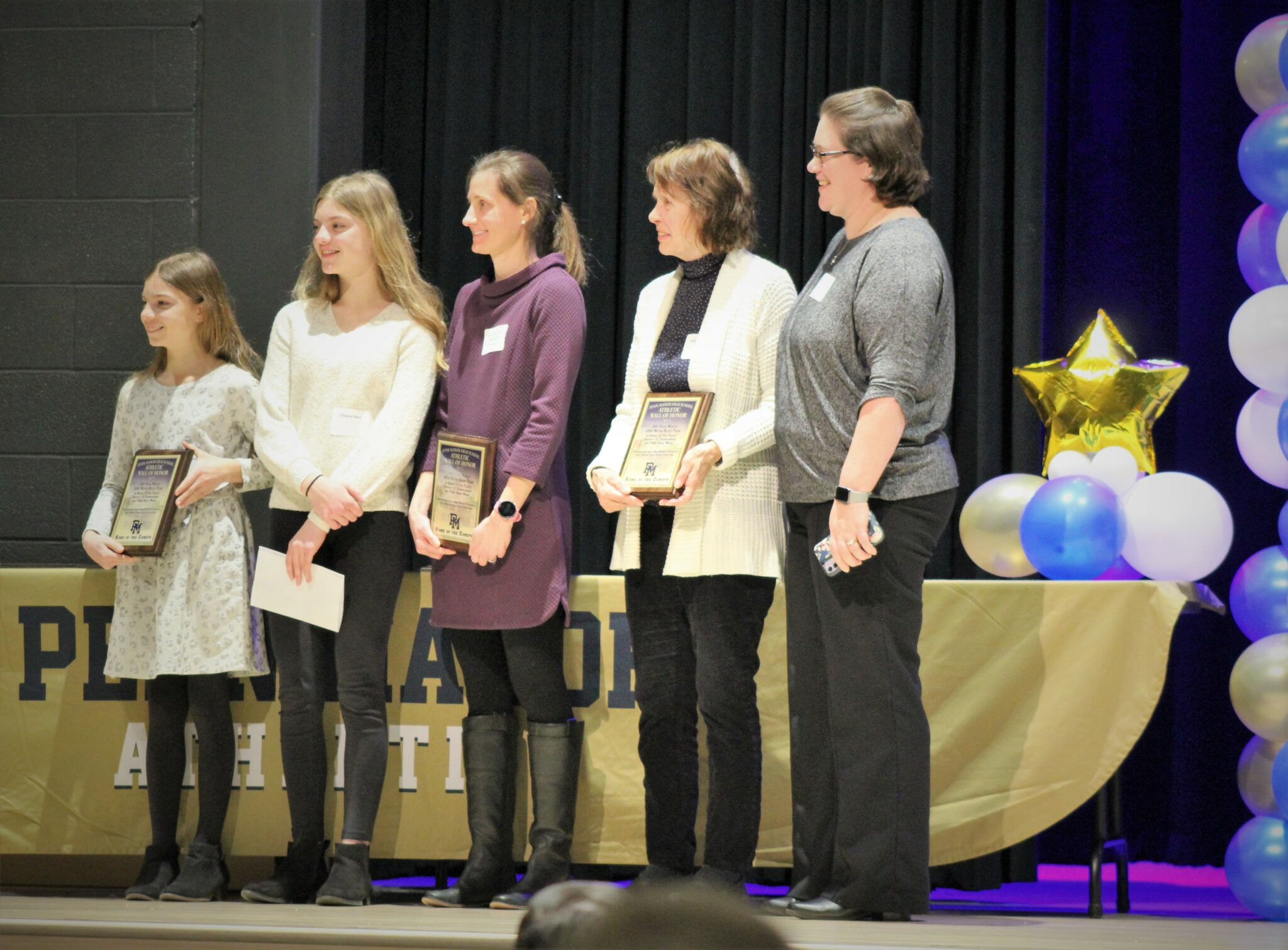 Photo of Wall of Honor recipients.