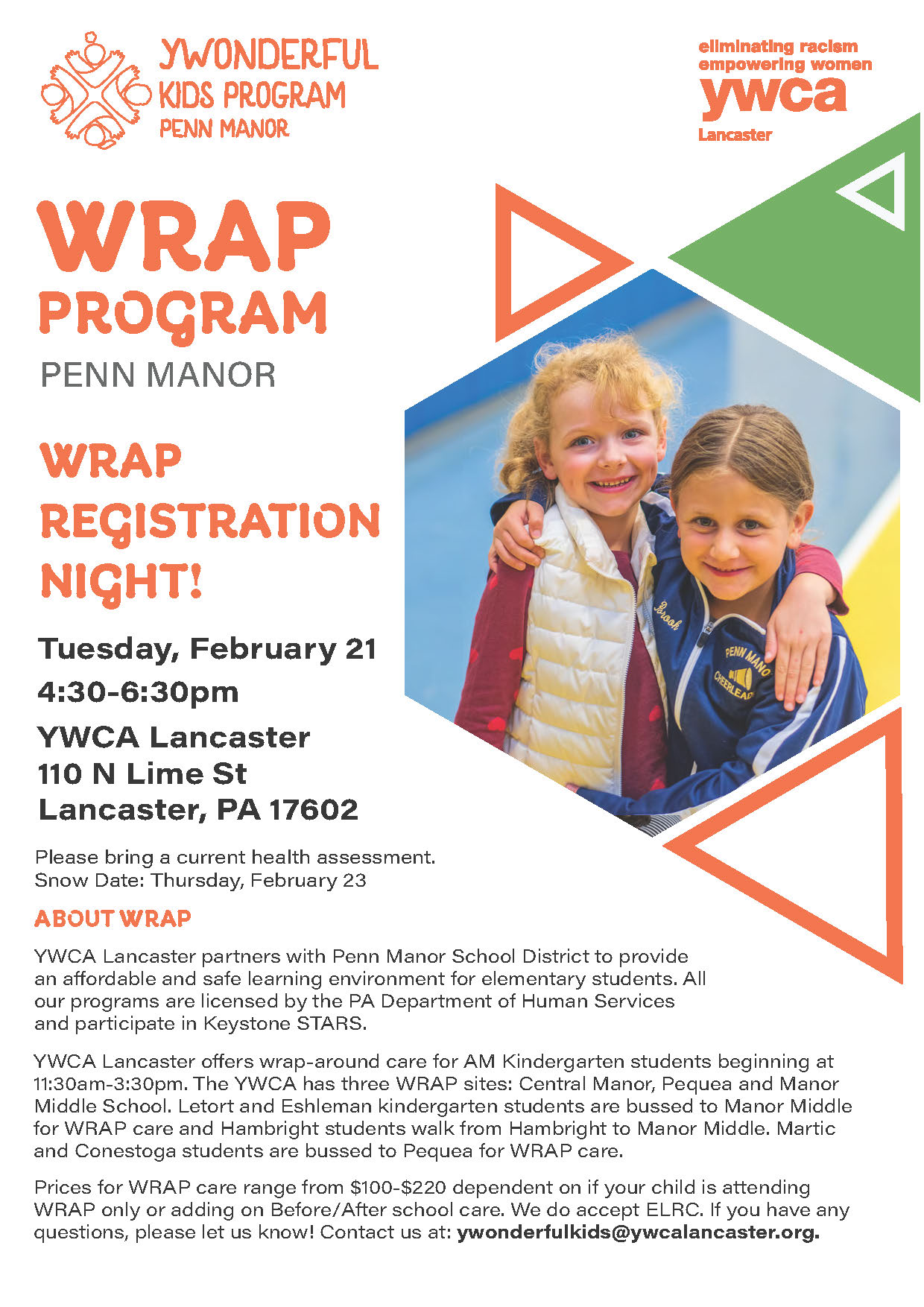 Community Announcements Penn Manor School District