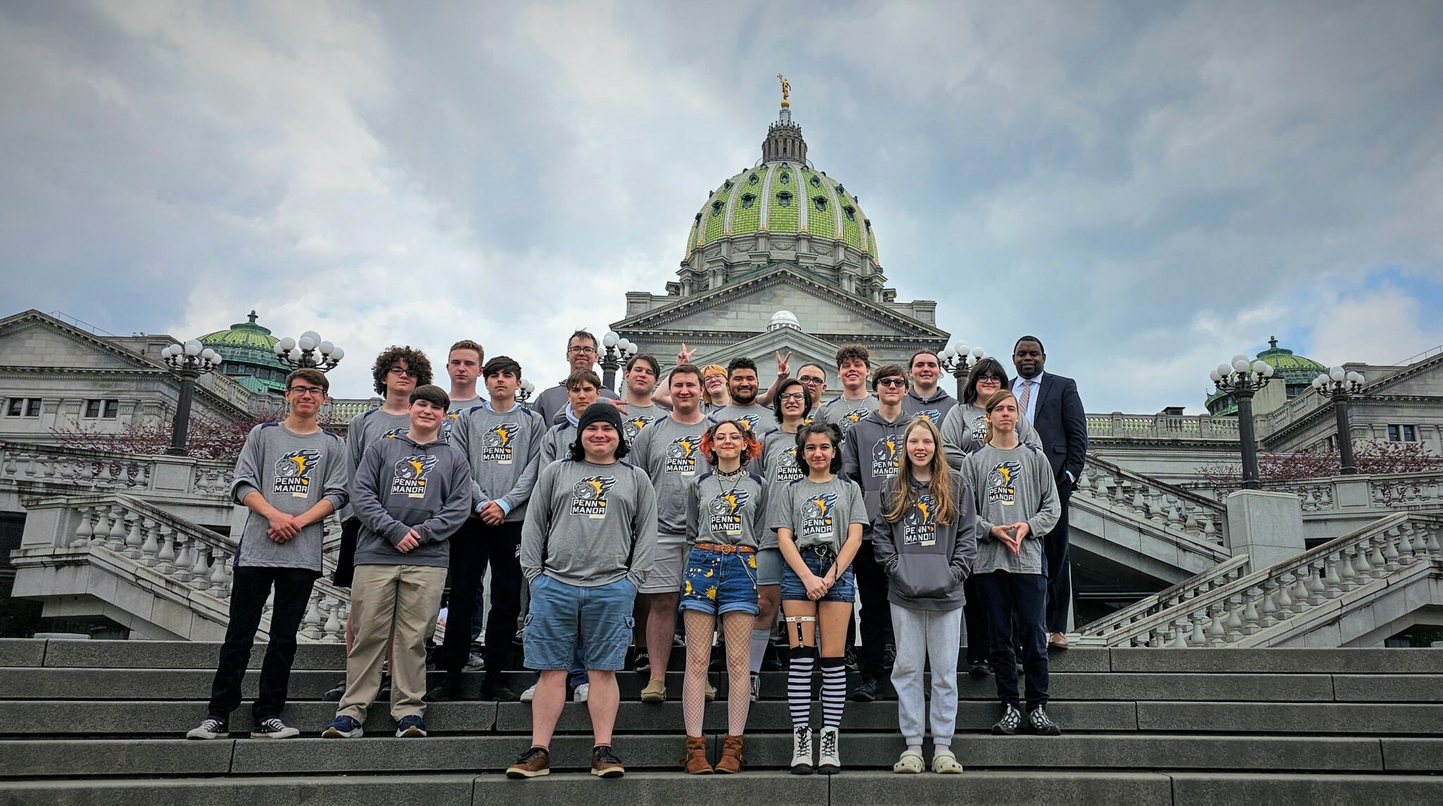Penn Manor esports team recognized at state Capitol Penn Manor School