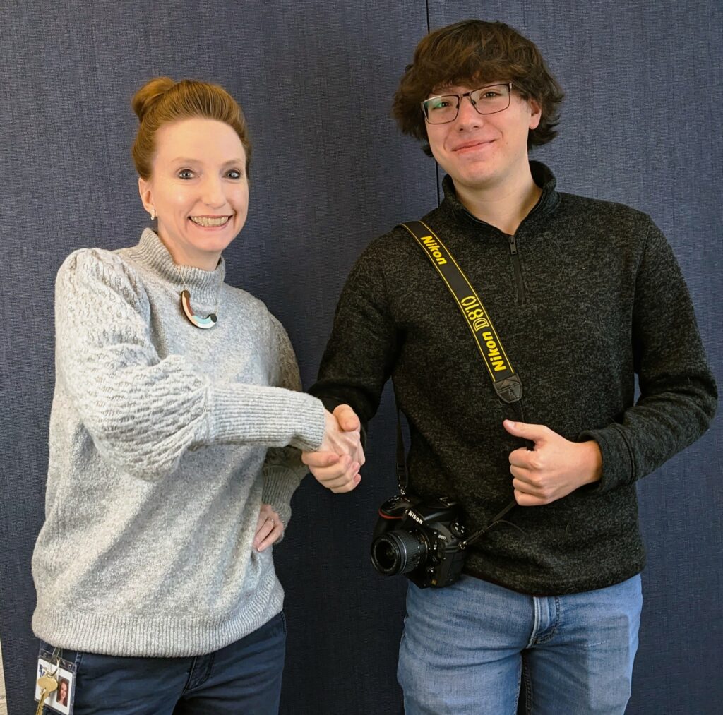 Photo of Jason Joniec and Maggie Cantrell