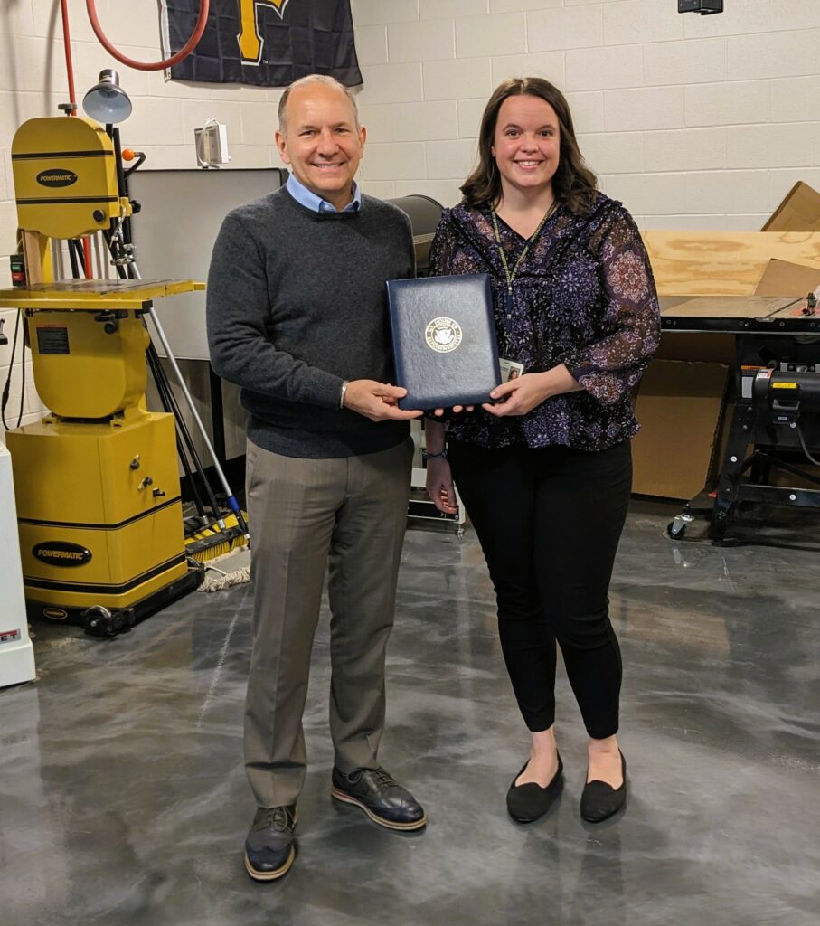 U.S. Rep. Lloyd Smucker and Dr. Molly Miller