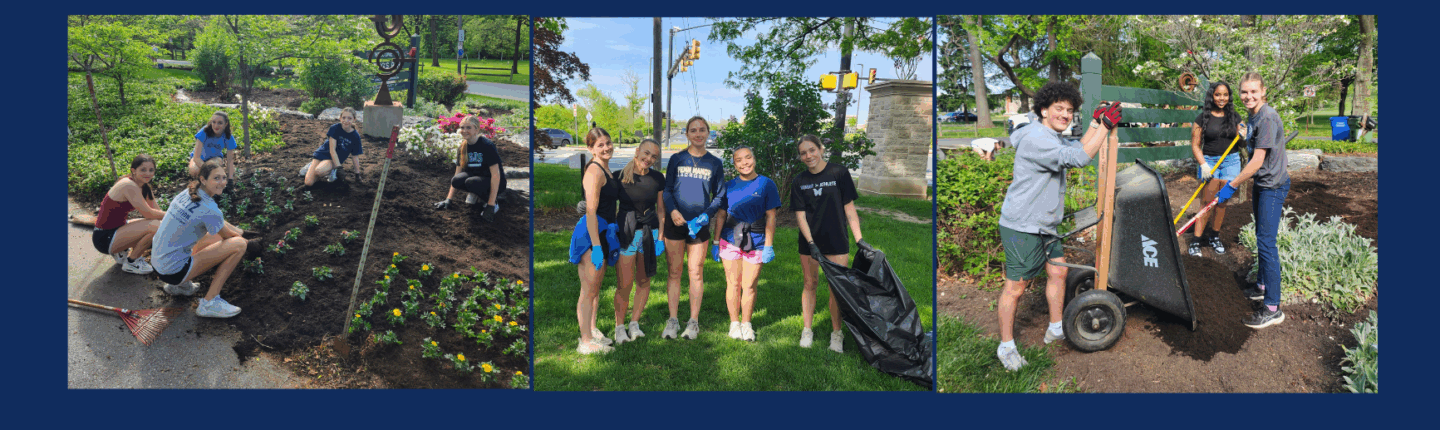 Penn Manor Civitas Club members beautify Long’s Park