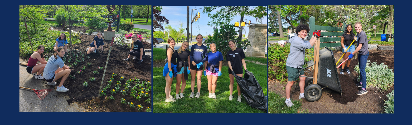 Penn Manor Civitas Club members beautify Long’s Park