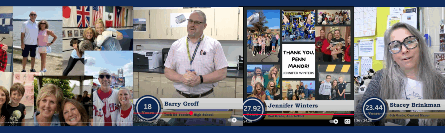 Check out the video on this year’s Penn Manor retirees