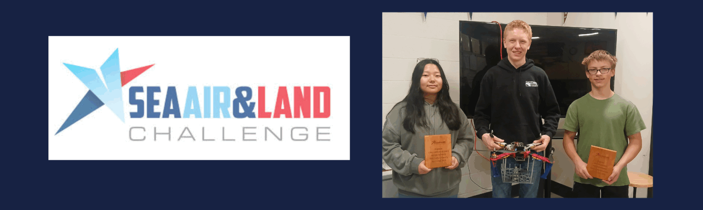 Students earn top finishes in Sea Air & Land robotics competition