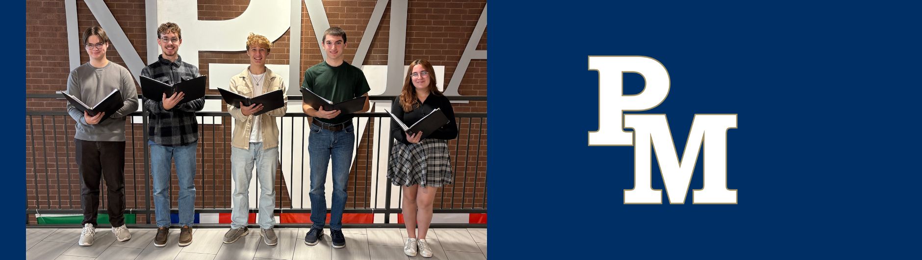 Five PM students qualify for District 7 Chorus