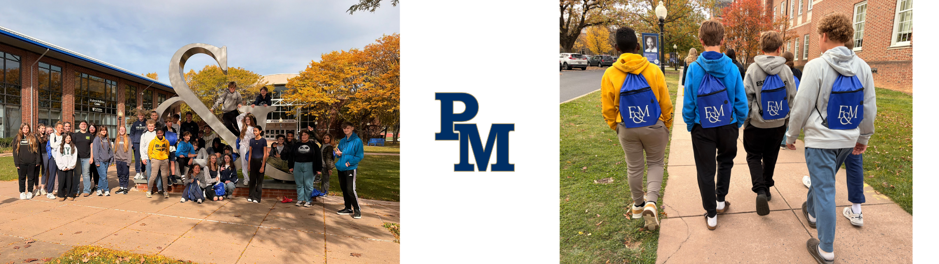 Middle school students tour Franklin & Marshall College