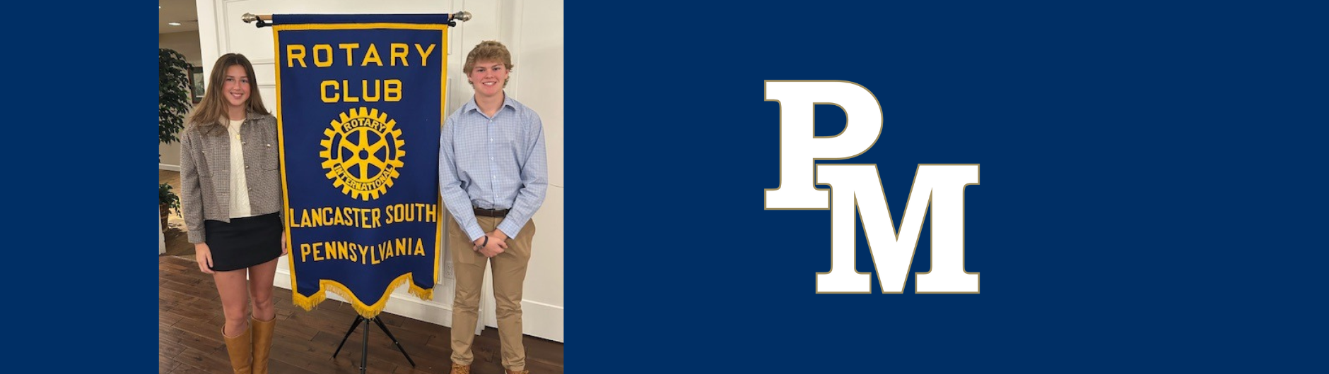 Students honored by the Lancaster South Rotary Club