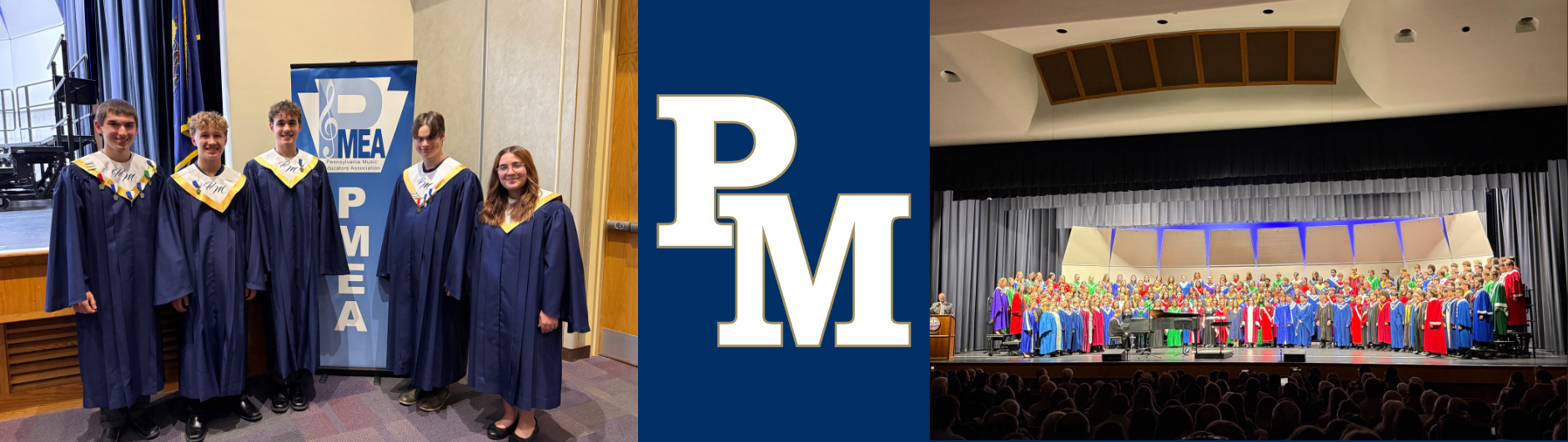 Five represent PM in District 7 Choral Festival