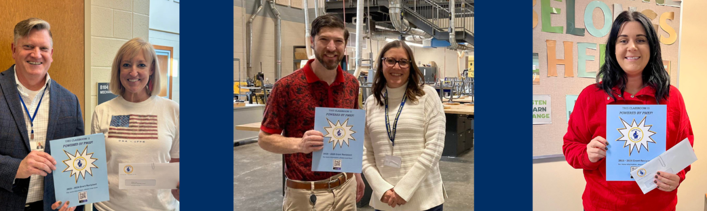 PMEF distributes over $72,000 in grants to teachers and principals