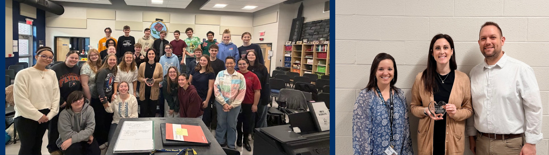 PMHS teacher presented with Citadel Heart of Learning Award