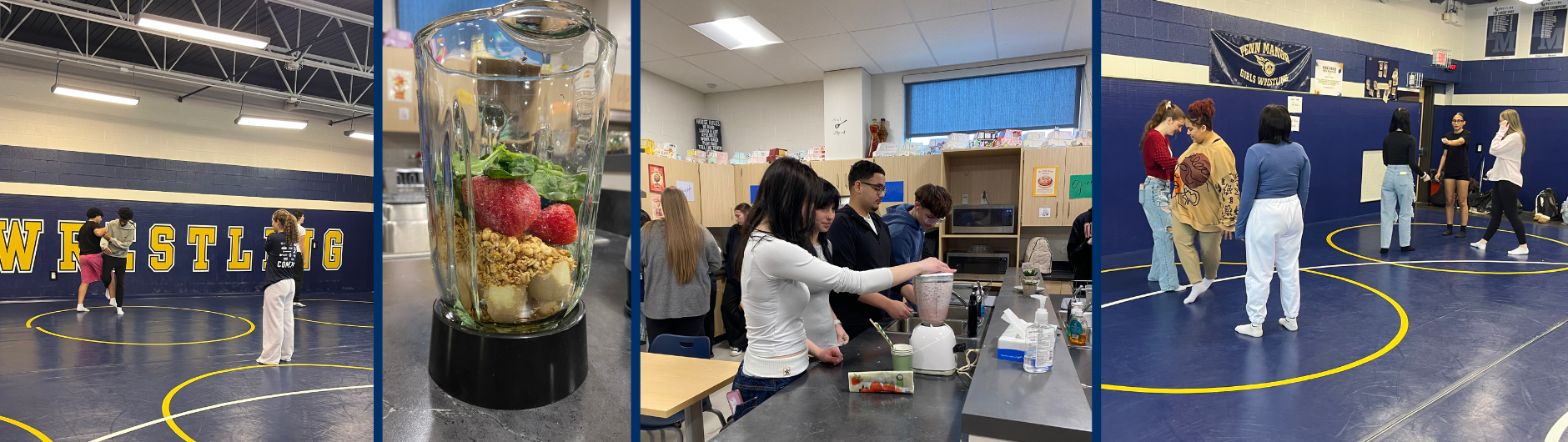 Smoothies and Self-Defense at the high school