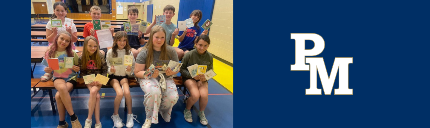 Fifth-graders participate in Intergenerational Pen Pal Program
