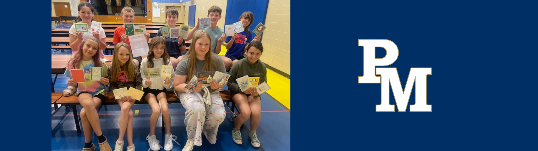 Fifth-graders participate in Intergenerational Pen Pal Program