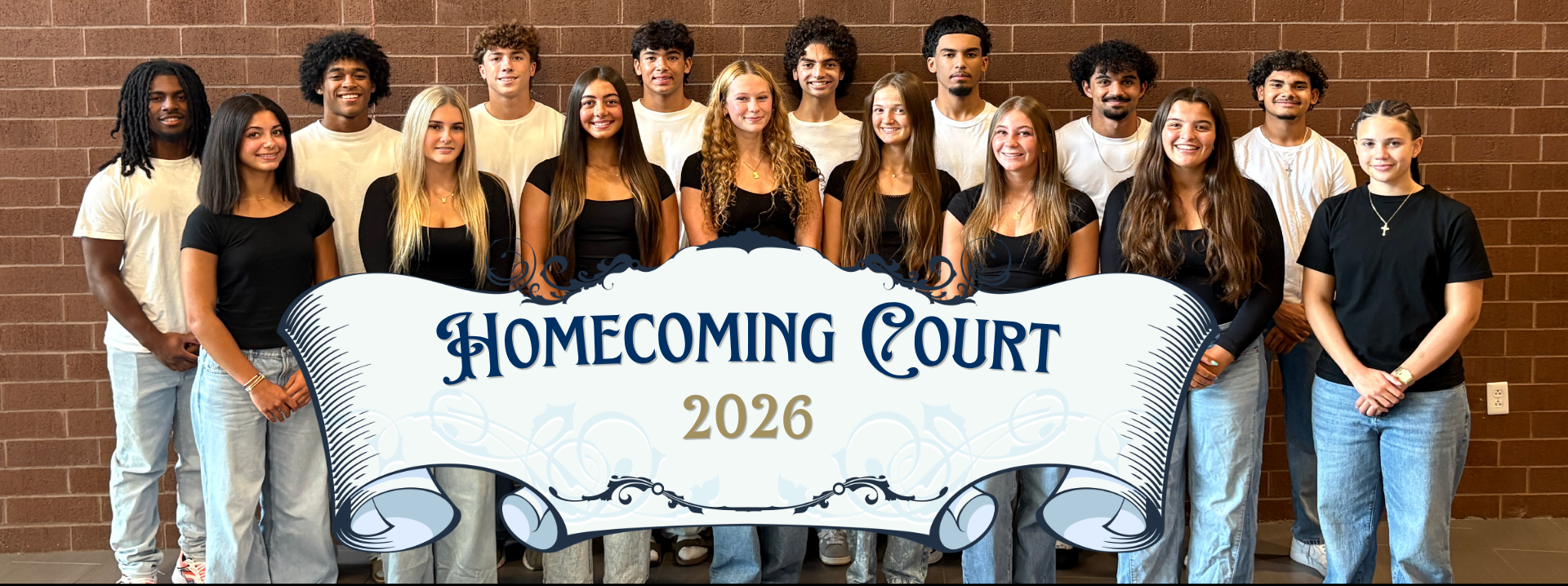 2026-2027 Homecoming court named