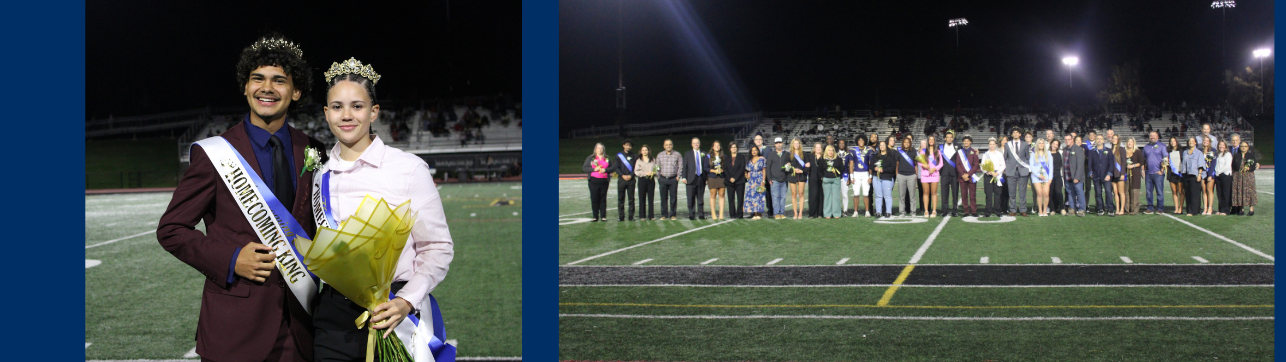 Homecoming King and Queen crowned