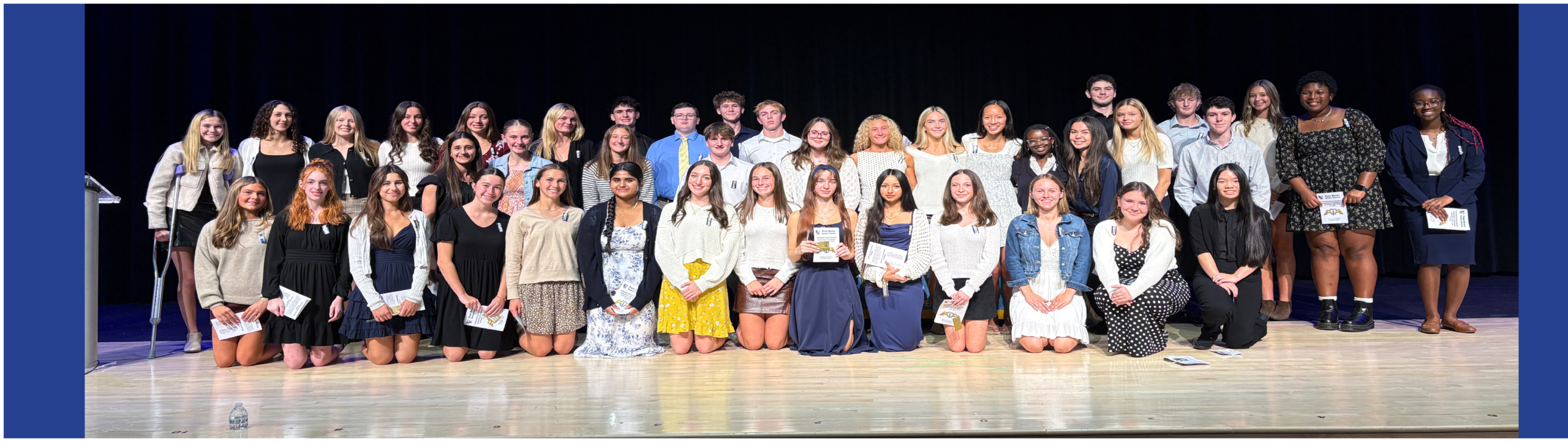 PMHS National Honor Society welcomes 41 new members